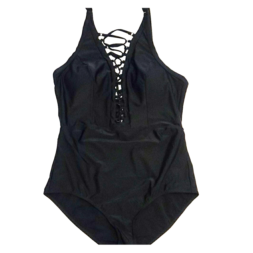 Torrid Sexy Lattice 1 piece swimsuit